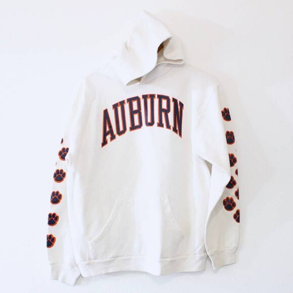 Vintage Auburn University Tigers Hooded Sweatshirt Large - Picture 1 of 6
